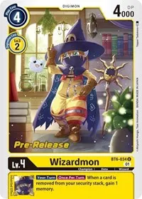 Wizardmon (Double Diamond Pre-Release Cards)