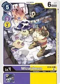 Wizardmon (Starter Deck 10: Parallel World Tactician) — Digimon Card Game Card Value