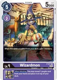 Wizardmon P 077 (Digimon Promotion Cards)