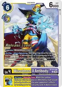 Wizardmon X Antibody (Release Special Booster 2.0 Celebration Event Cards)