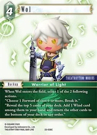 Wol (Hidden Hope) — Final Fantasy TCG Card Value