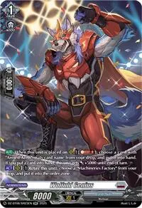Wolfuld Genius SR (DZ-BT06: Generation Dragenesis) — Cardfight Vanguard Card Value