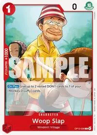 Woop Slap (Carrying On His Will) — One Piece Card Game Card Value