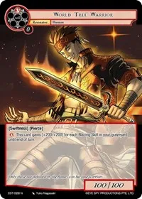 World Tree Warrior (Clash of the Star Trees) — Force of Will Card Value