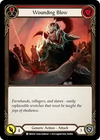 Wounding Blow (Blitz Deck: Uprising - Dromai)