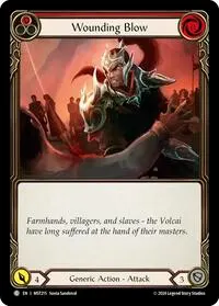 Wounding Blow Red (Part the Mistveil)
