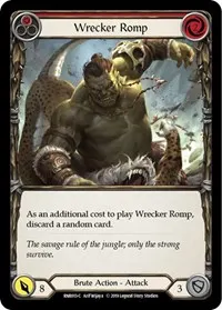 Wrecker Romp Red (Hero Deck: Rhinar)