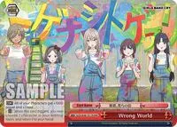 Wrong World RRR (Girls Band Cry Premium Booster) — Weiss Schwarz Card Value