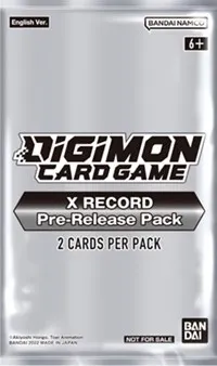 X Record Pre Release Pack (X Record Pre-Release Cards)