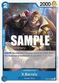 XBarrels (Awakening of the New Era: 1st Anniversary Tournament Cards)
