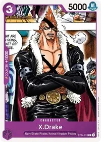 XDrake (Starter Deck 4: Animal Kingdom Pirates)