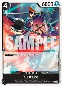 XDrake (Two Legends) — One Piece Card Game Card Value