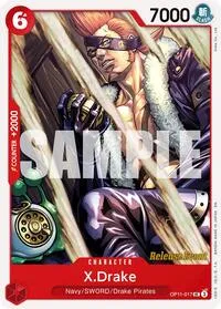 XDrake (A Fist of Divine Speed Release Event Cards) — One Piece Card Game Card Value