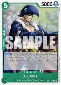 XDrake (Starter Deck 24: GREEN Jewelry Bonney)