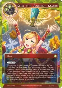 Xeex the Ancient Magic (Alice Origin Memoria Cards)