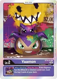 Yaamon (Starter Deck 14: Beelzemon Advanced Deck Set)
