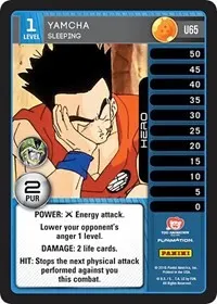 Yamcha Sleeping (Panini: Perfection)