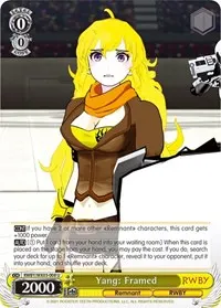 Yang Framed (RWBY)