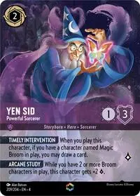 Yen Sid Powerful Sorcerer Enchanted (Ursula's Return)