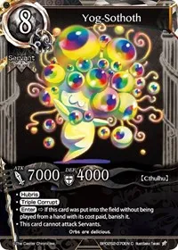 Yog Sothoth (Polar Night) — The Caster Chronicles Card Value