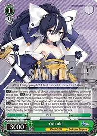 Yoizuki (Azur Lane) — Weiss Schwarz Card Value