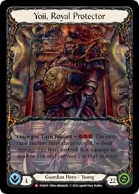 Yoji Royal Protector (Dynasty) — Flesh & Blood TCG Card Value