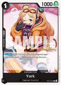York (Carrying On His Will: 3rd Anniversary Tournament Cards)