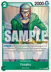 Yosaku (The Azure Sea's Seven Release Event Cards)