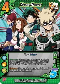 Young Heroes (UniVersus: My Hero Academia: League of Villains)