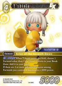 Yshtola EX (Hidden Legends)