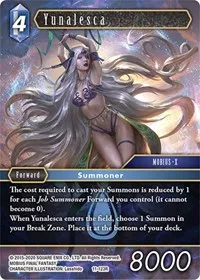 Yunalesca (Opus XI) — Final Fantasy TCG Card Value