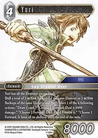 Yuri (Opus VII) — Final Fantasy TCG Card Value