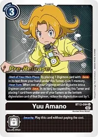 Yuu Amano (Across Time Pre-Release Cards)