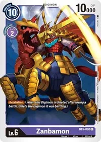 Zanbamon (Battle of Omni) — Digimon Card Game Card Value