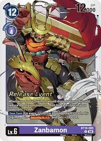 Zanbamon (Release Special Booster 2.0 Celebration Event Cards) — Digimon Card Game Card Value