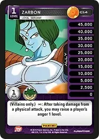 Zarbon Loyal Servant (Panini: Heroes & Villains)