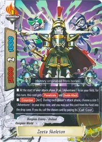 Zeeta Skeleton (Blazing Overclash)