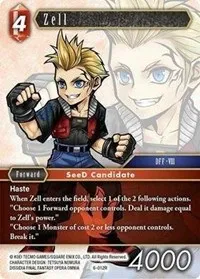 Zell (Opus VI) — Final Fantasy TCG Card Value