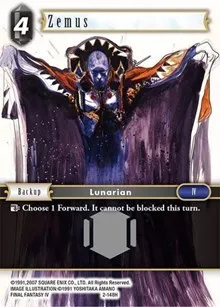 Zemus (Opus II) — Final Fantasy TCG Card Value