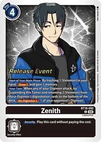 Zenith (Release Special Booster 2.0 Celebration Event Cards) — Digimon Card Game Card Value