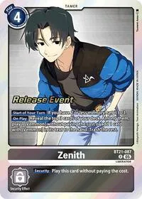 Zenith (World Convergence Release Event Cards) — Digimon Card Game Card Value