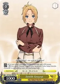 Zenith Greyrat (Mushoku Tensei: Jobless Reincarnation)