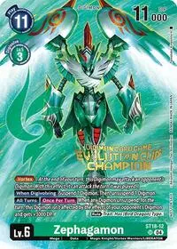 Zephagamon August 2024 Evolution Cup Champion (Starter Deck 18: Guardian Vortex)