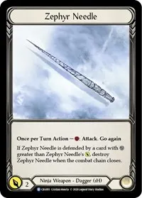 Zephyr Needle (Crucible of War)