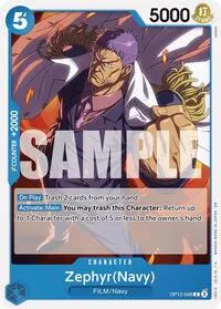 ZephyrNavy (Legacy of the Master)