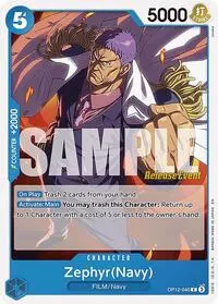 ZephyrNavy (Legacy of the Master Release Event Cards)