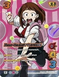 Zero Gravity Capture Gen Con 2023 (UniVersus: My Hero Academia Promo Cards)