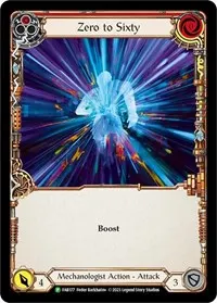 Zero to Sixty FAB177 (Flesh and Blood: Promo Cards)