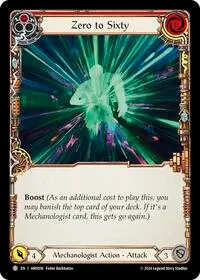 Zero to Sixty Red (Armory Deck: Maxx Nitro)
