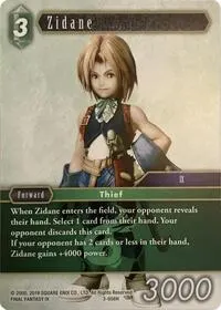 Zidane (Deck Exclusive Cards)